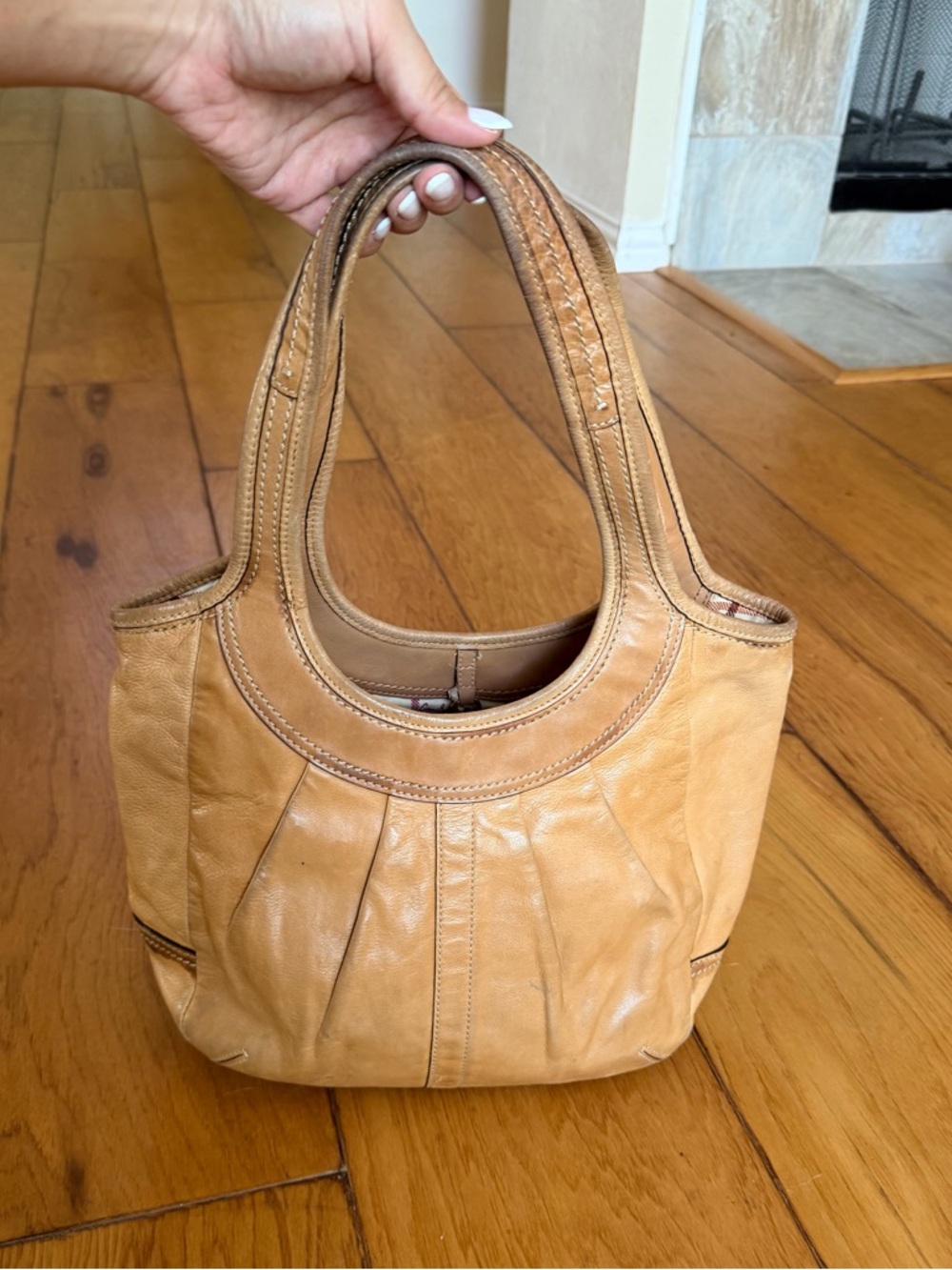 Vintage Y2K Coach Ergo Leather Shoulder Bag